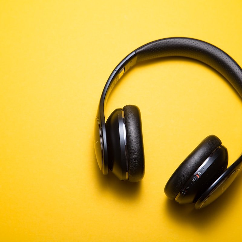 Matte black over-ear wireless noise-cancelling headphones